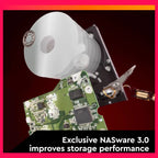 WD Red Pro NAS Hard Drive 18TB 3.5-Inch SATA 7200 RPM CMR 512MB Cache Up To 272MB/s WD181KFGX