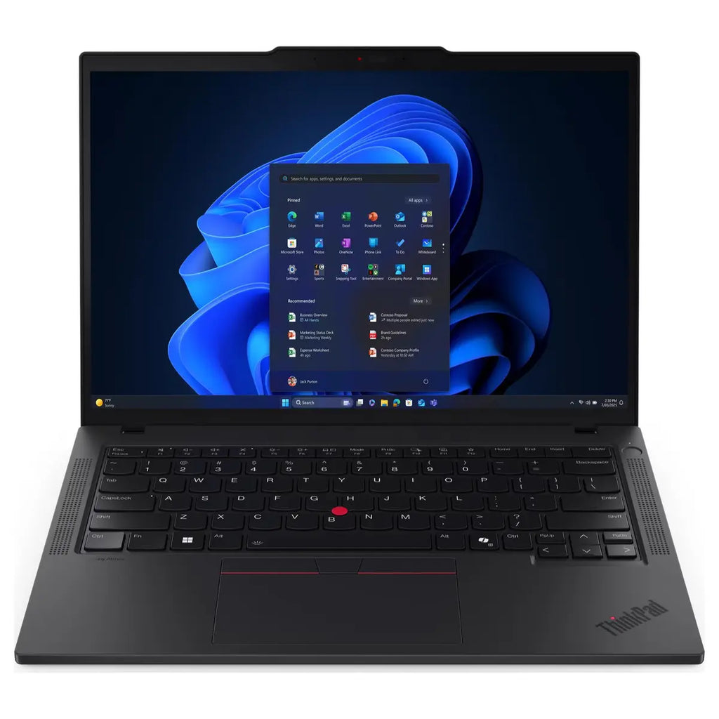Lenovo ThinkPad T14 Gen 6 Laptop Intel Core Ultra 7 255U 16GB RAM 512GB SSD 14' WUXGA Black 21QC001QGQ