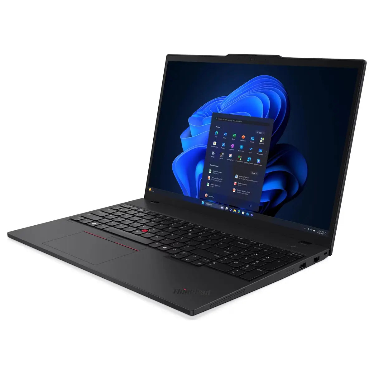 Lenovo ThinkPad T16 Gen 4 Laptop Intel Core Ultra 7 255U 16GB RAM 1TB SSD 16' WUXGA IPS Windows 11 Pro Black 21QE000XGP
