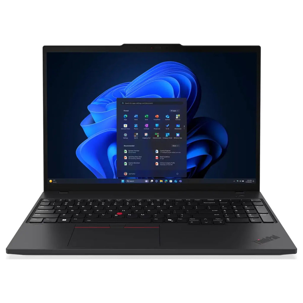 Lenovo ThinkPad T16 Gen 4 Laptop Intel Core Ultra 7 255U 16GB RAM 1TB SSD 16' WUXGA IPS Windows 11 Pro Black 21QE000XGP