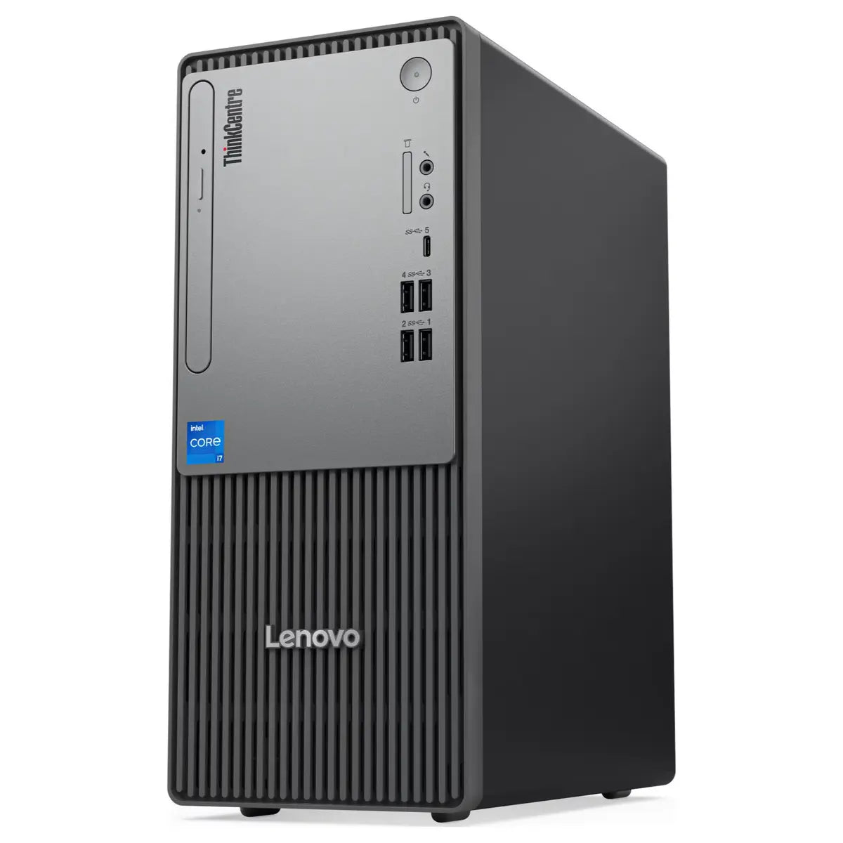 Lenovo ThinkCentre Neo 50t Gen 5 Desktop, Intel Core i5-14400, 16GB DDR5 RAM, 512GB SSD, Intel UHD Graphics, Black (Official Warranty)