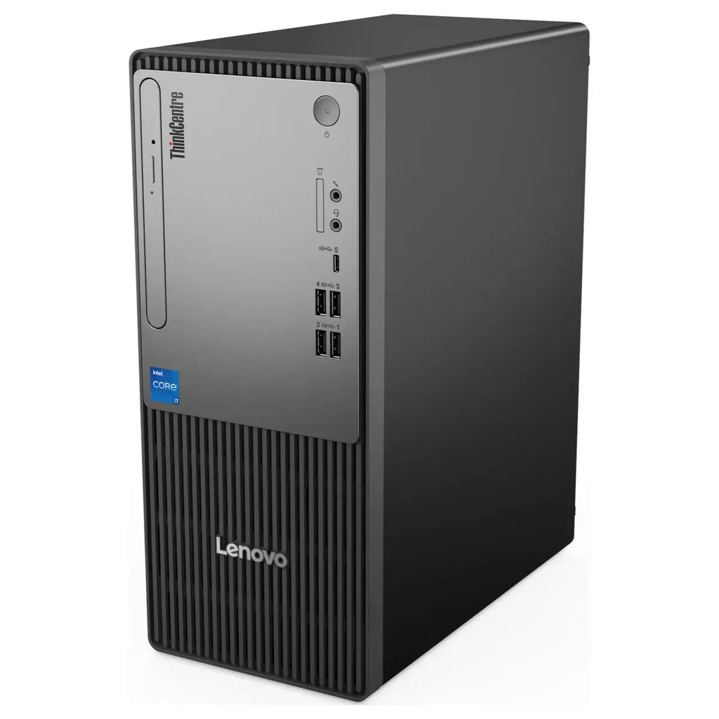 Lenovo ThinkCentre Neo 50t Gen 5 Desktop, Intel Core i5-14400, 16GB DDR5 RAM, 512GB SSD, Intel UHD Graphics, Black (Official Warranty)