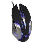 Meetion M915 Wired Gaming Mouse, 6D, Up To 6400 DPI, RGB Backlit, Black