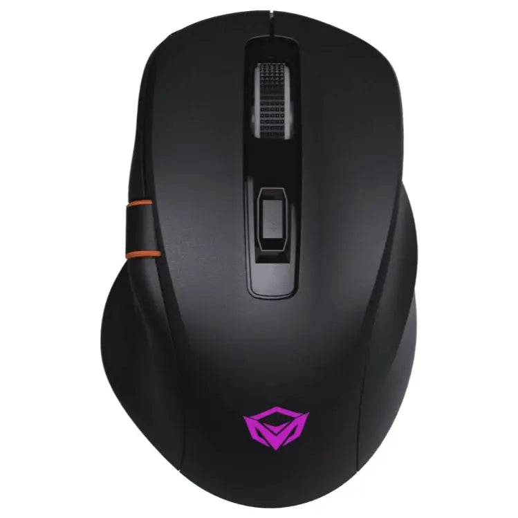 Meetion GW32 Gaming Ergonomic Mouse, Three-Mode 2.4GHz Wireless Bluetooth and Wired, 8000 DPI, Black