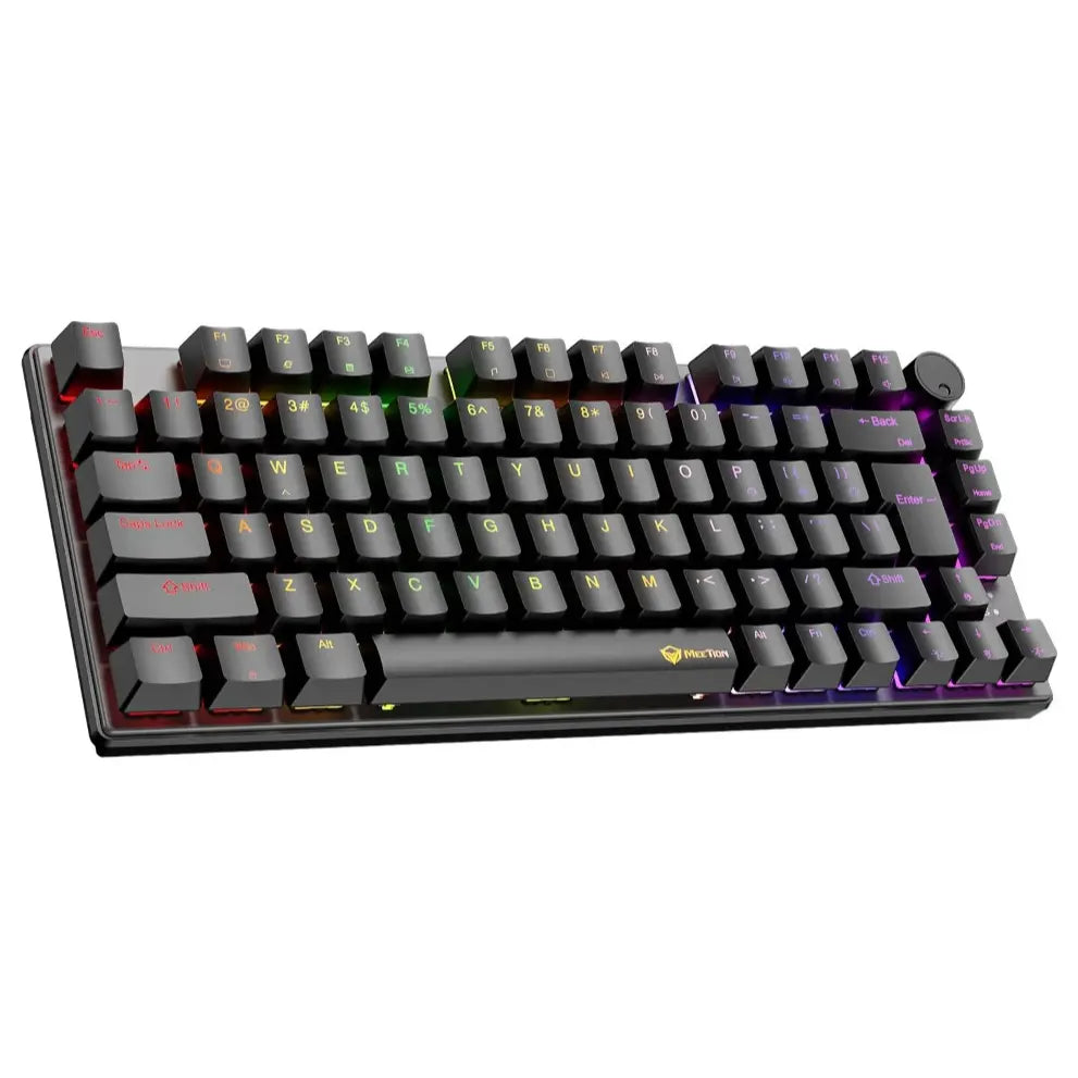 Meetion MK006 Pro 75% RGB Wired Mechanical Keyboard Black