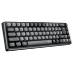 Meetion MK12 Mechanical Keyboard, 65% Layout, Tri-Mode Connection, Full Key Hot-Swap, Black
