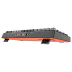 Meetion MK12 Mechanical Keyboard, 65% Layout, Tri-Mode Connection, Full Key Hot-Swap, Black