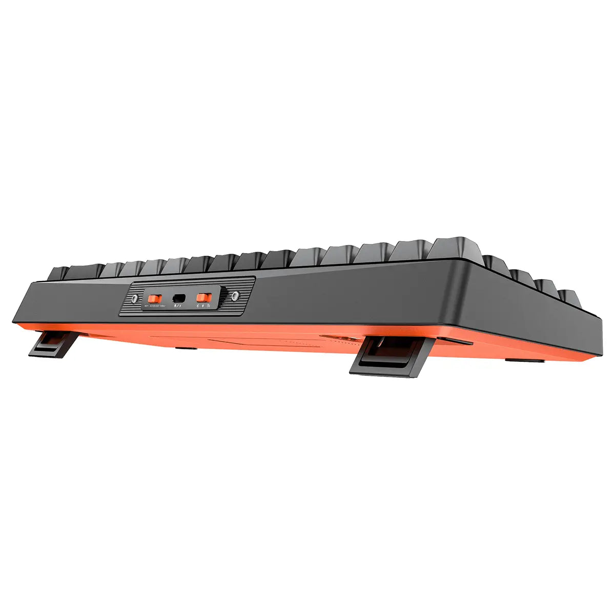 Meetion MK12 Mechanical Keyboard, 65% Layout, Tri-Mode Connection, Full Key Hot-Swap, Black