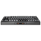 Meetion MK12 Mechanical Keyboard, 65% Layout, Tri-Mode Connection, Full Key Hot-Swap, Black