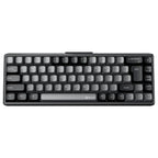 Meetion MK12 Mechanical Keyboard, 65% Layout, Tri-Mode Connection, Full Key Hot-Swap, Black