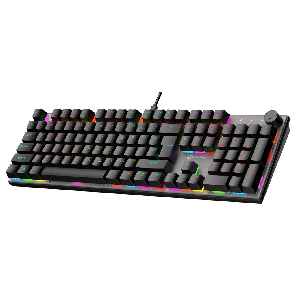 Meetion MK009 PRO Gaming Mechanical Keyboard, Black