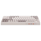 Meetion MK14 87-Key Triple-Mode Wireless RGB Mechanical Keyboard, White