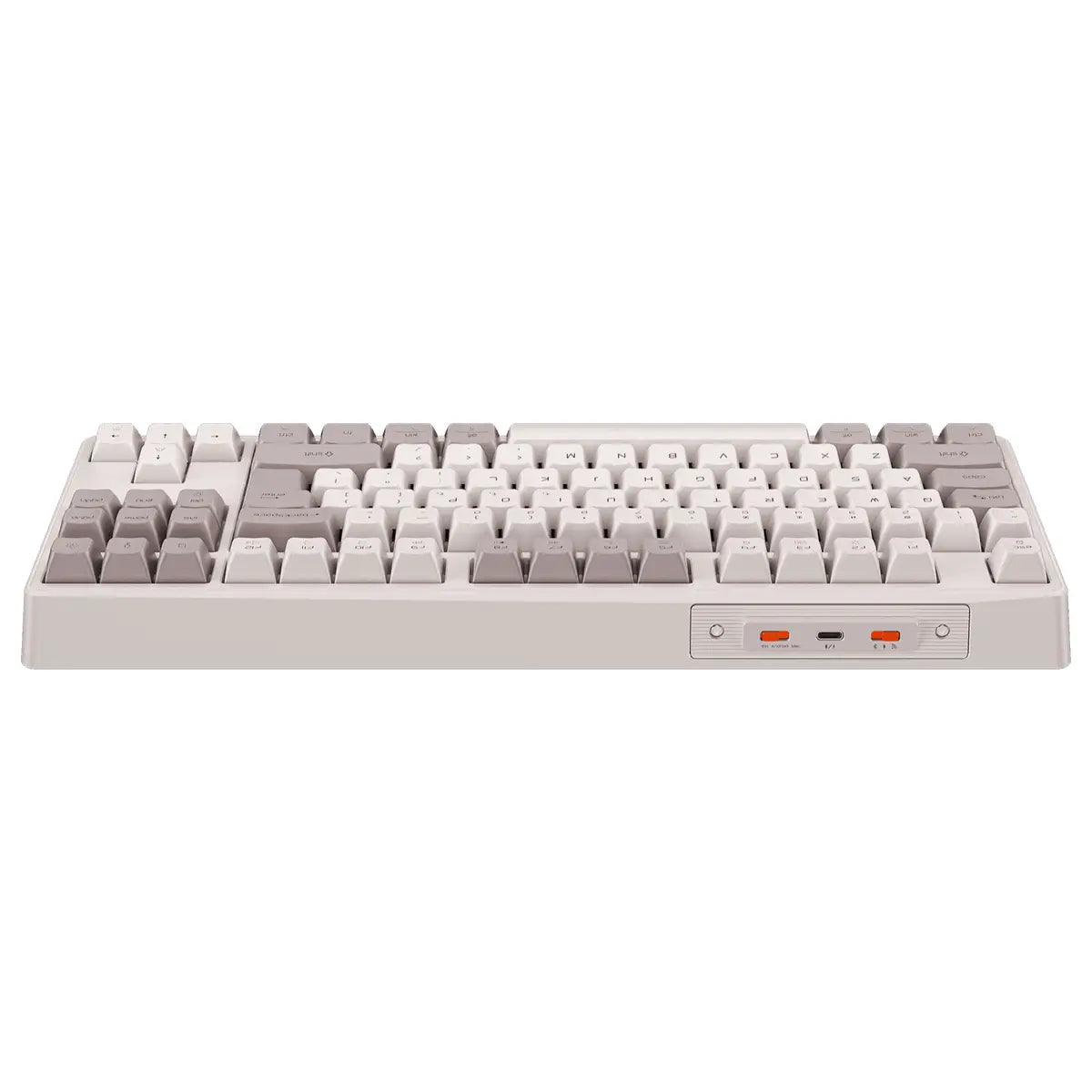 Meetion MK14 87-Key Triple-Mode Wireless RGB Mechanical Keyboard, White