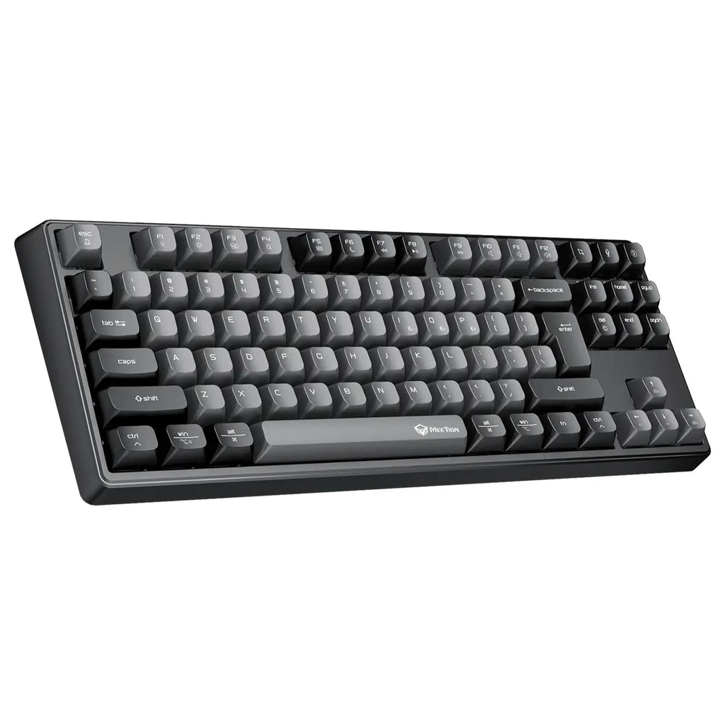 Meetion MK14 TKL Triple-Mode Wireless RGB Mechanical Keyboard, 87 Keys, Black