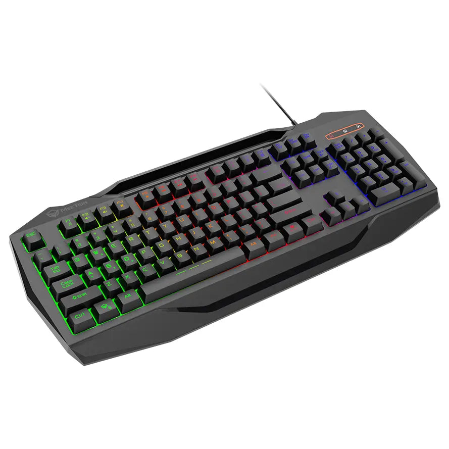 Meetion C490 4 In 1 PC Gaming Kit, Keyboard Mouse Headset Mouse Pad, 2400 DPI, USB, 3.5mm