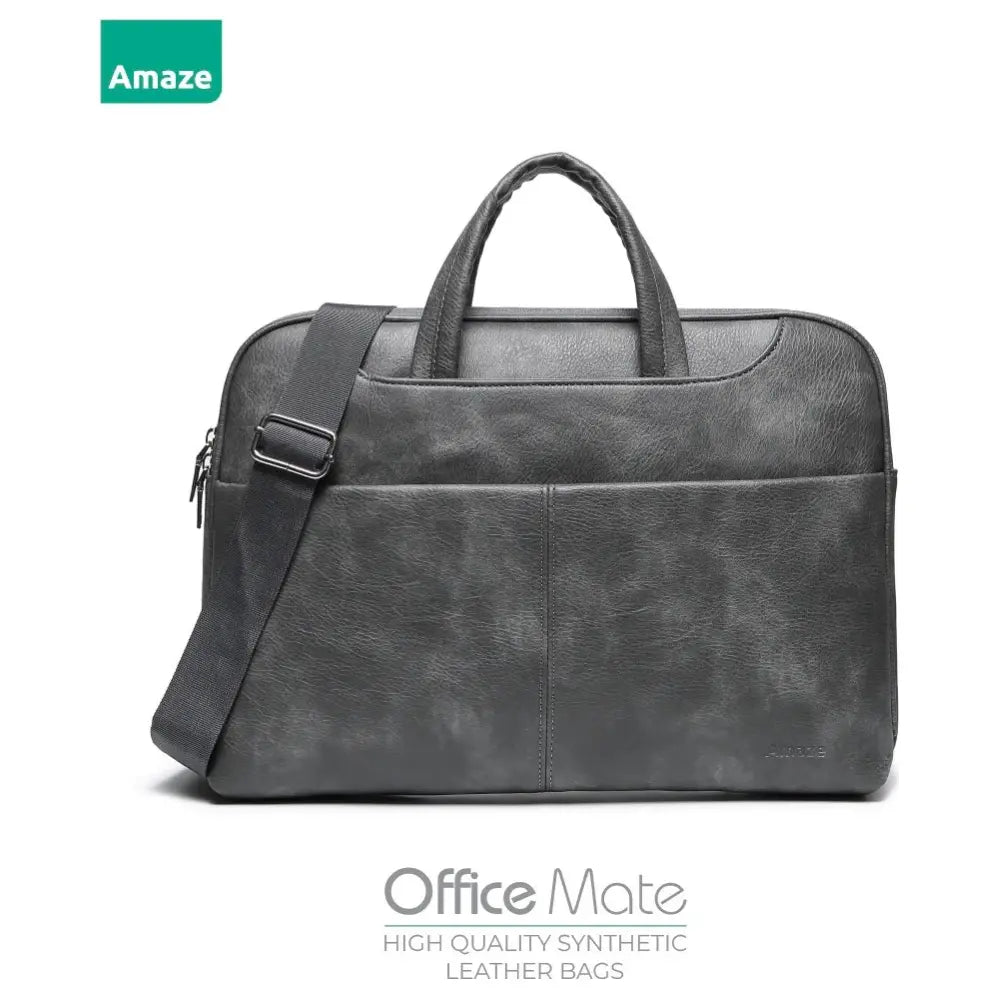 Amaze Office Mate Laptop Bag, Model A920, For 15' To 16' Laptops, Grey