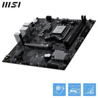 MSI Pro B840M-B Motherboard Micro ATX AM5, DDR5 8000+MT/s OC, PCIe 4.0x16, M.2 Gen4, 2.5G LAN