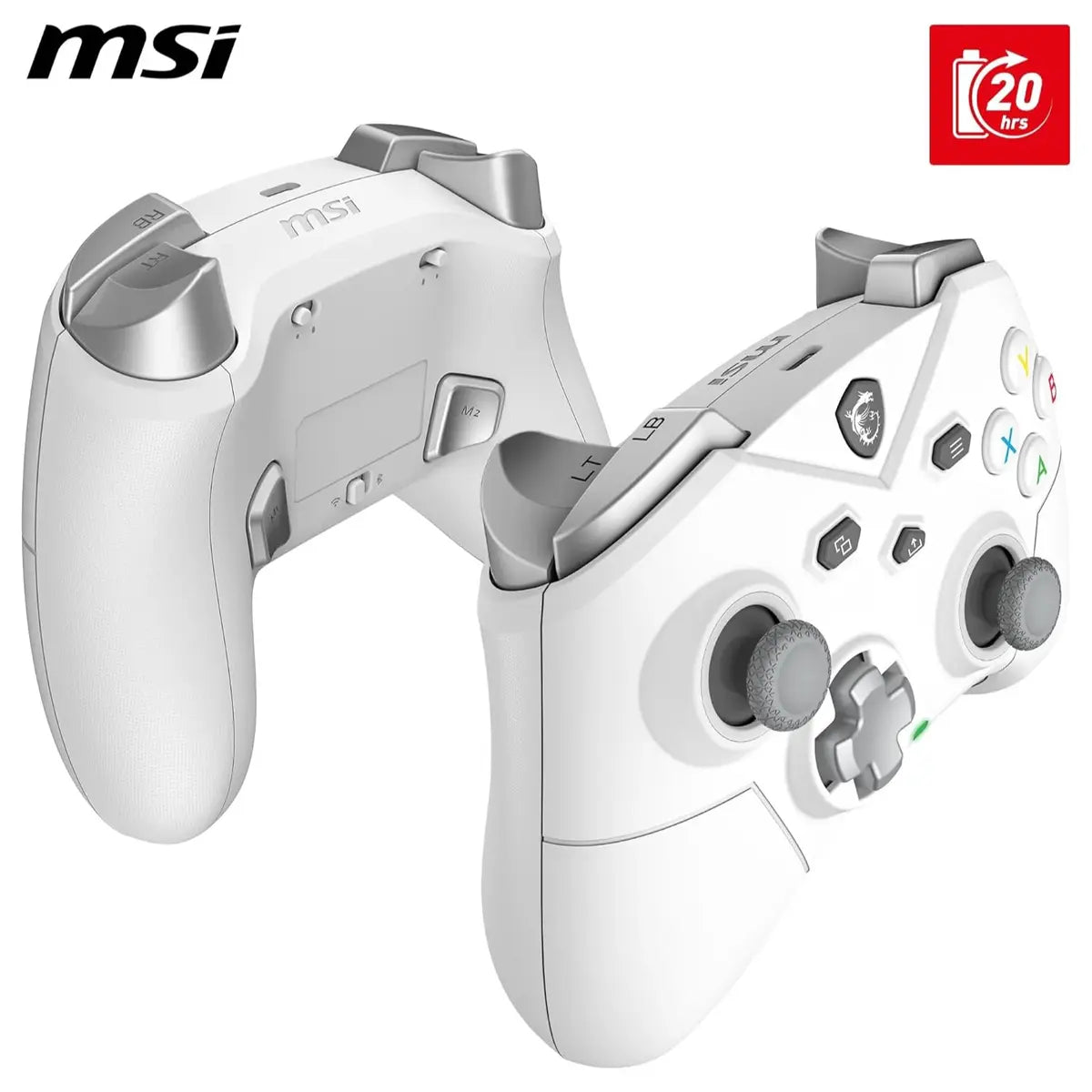 MSI Force GC300 Wireless Gamepad Controller White