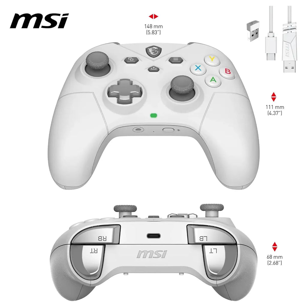 MSI Force GC300 Wireless Gamepad Controller White