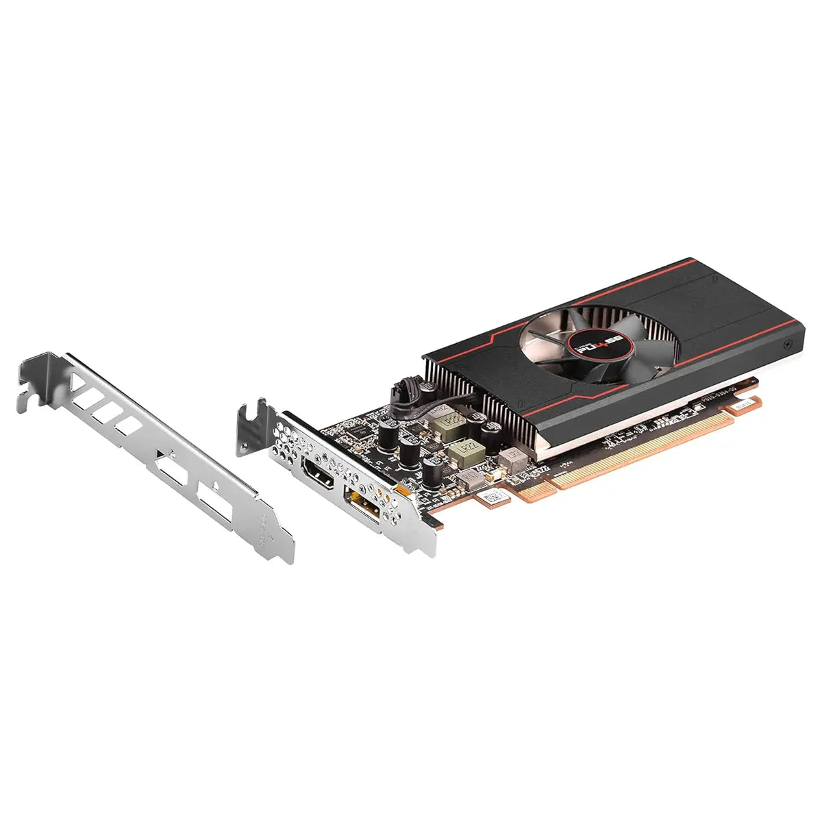 Sapphire PULSE AMD Radeon RX 6400 Video Graphics Card, 4GB GDDR6 64-Bit, PCI-Express 4.0x4, 11315-01-20G