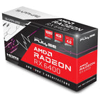 Sapphire PULSE AMD Radeon RX 6400 Video Graphics Card, 4GB GDDR6 64-Bit, PCI-Express 4.0x4, 11315-01-20G