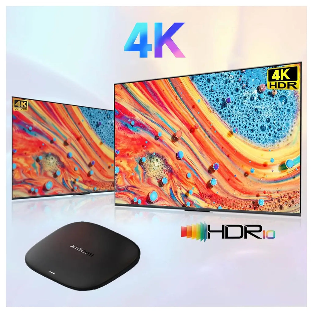 Xiaomi TV Box S 3rd Gen Streaming Media Player, 4K UHD Google TV, 32GB, Wi-Fi 6 HDMI 2.1, MDZ-32-AA