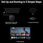 Xiaomi TV Box S 3rd Gen Streaming Media Player, 4K UHD Google TV, 32GB, Wi-Fi 6 HDMI 2.1, MDZ-32-AA