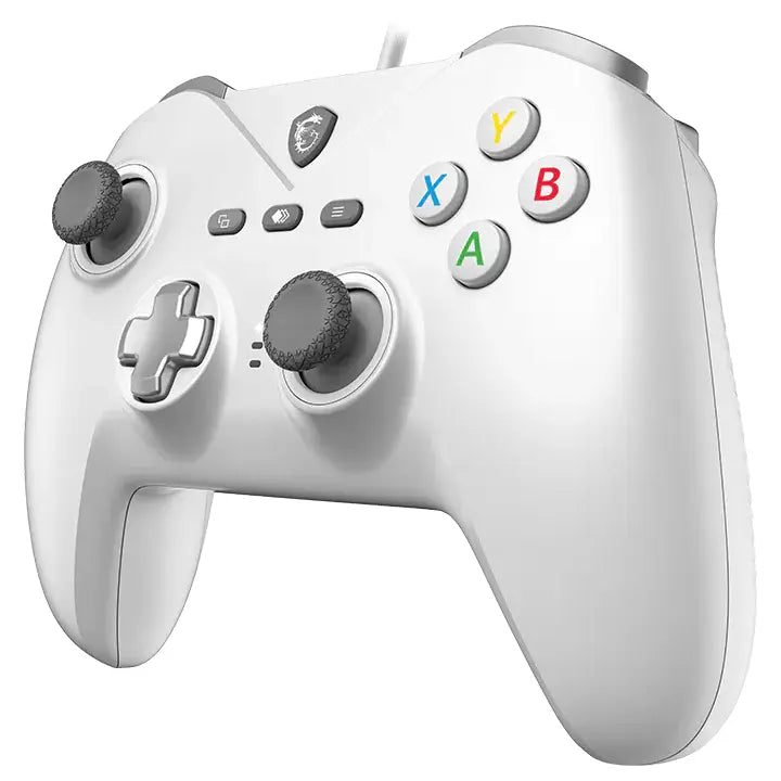 MSI Force GC200 Gaming Controller Wired for PC and Android White