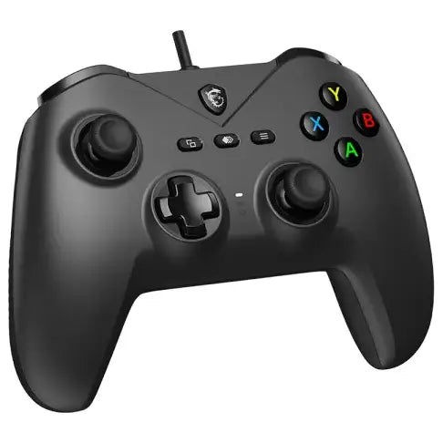 MSI Force GC200 Wired Gaming Gamepad Controller, Black