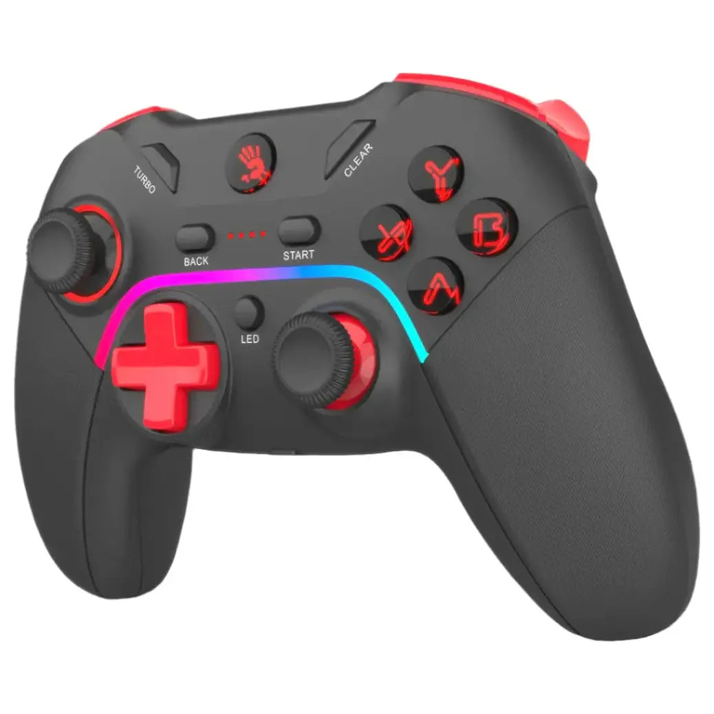 Bloody GPW70 Dual Mode 2.4G Wireless and USB Wired Gaming Gamepad Sports Black