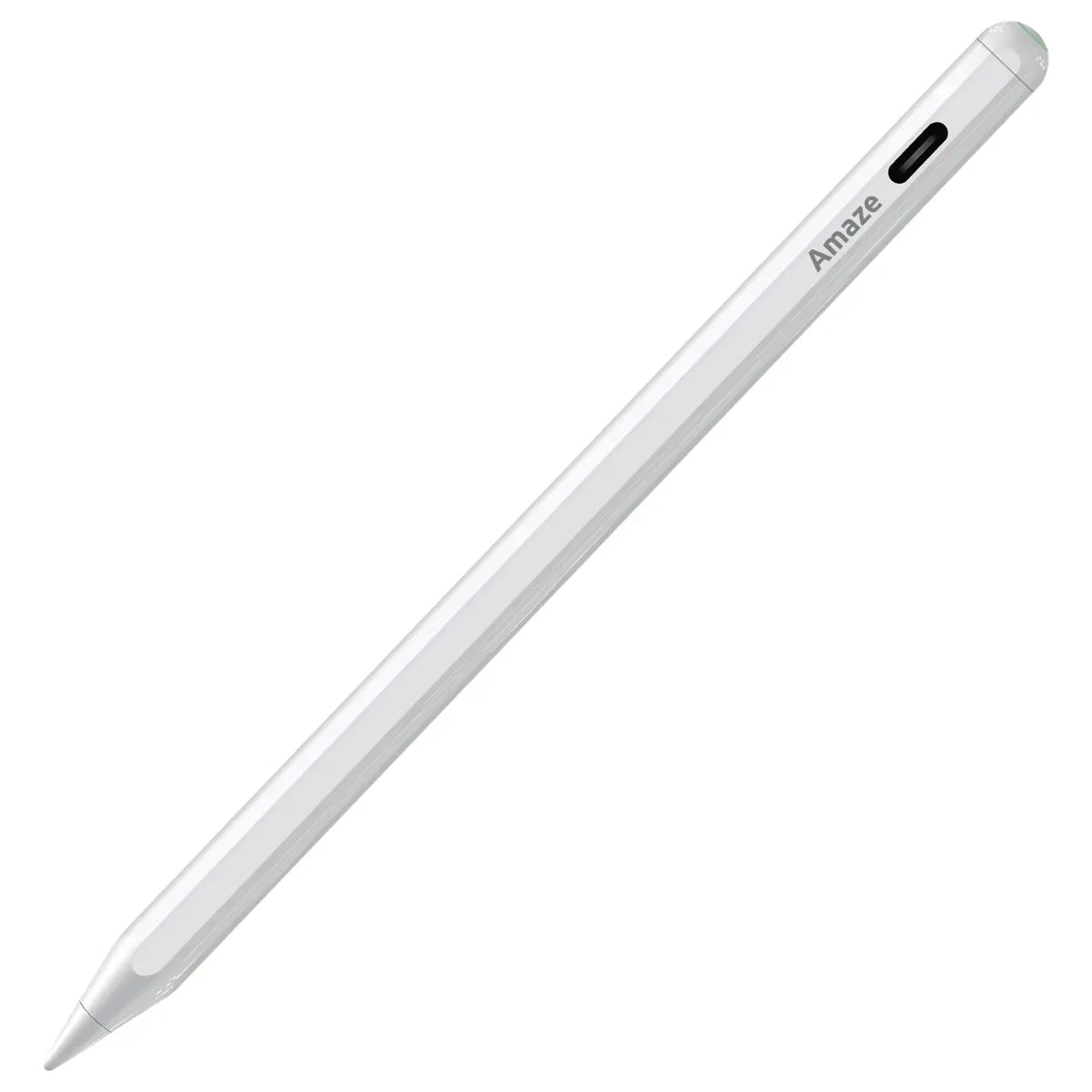Amaze A270 Pro Active Stylus Pen for iPad, Bluetooth, Palm Rejection, Tilt Sensitivity, Wireless Charging, Type-C, POM Tip