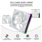 Thermalright Frozen Infinity 360 AIO ARGB CPU Liquid Cooler 2000RPM PWM White
