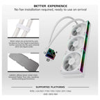 Thermalright Frozen Infinity 360 AIO ARGB CPU Liquid Cooler 2000RPM PWM White