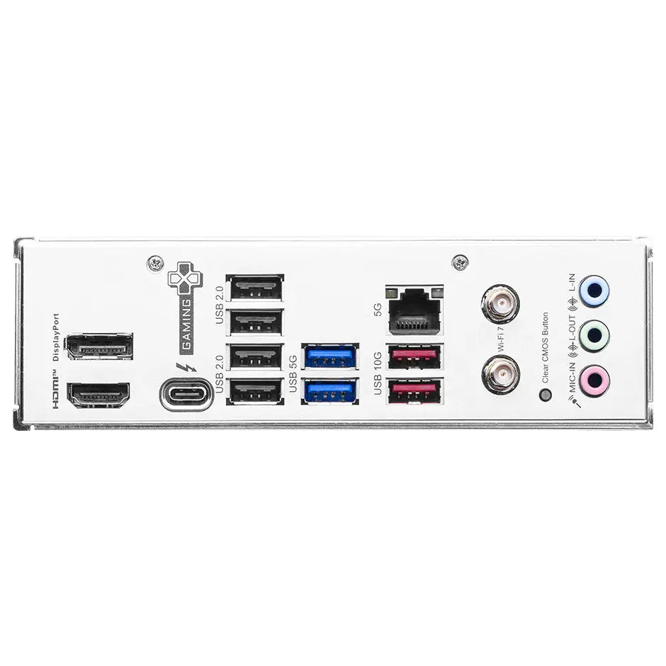 MSI B860 GAMING PLUS WIFI Motherboard LGA1851, DDR5 8800MT/s, Thunderbolt 4, 5G LAN, Wi-Fi 7