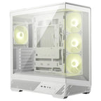 MSI MAG PANO 130R PZ Mid-Tower Gaming Case, White