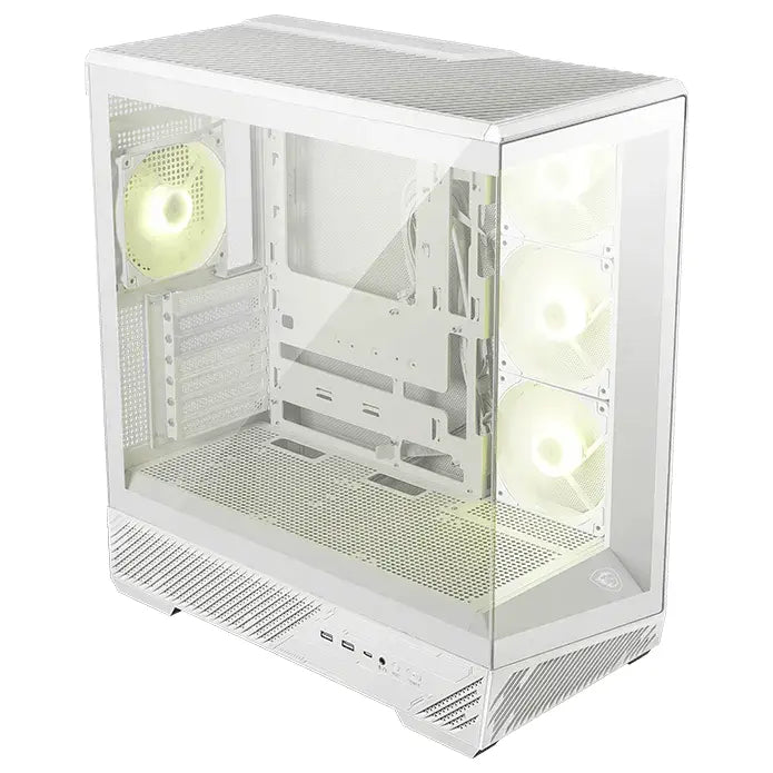 MSI MAG PANO 130R PZ Mid-Tower Gaming Case, White