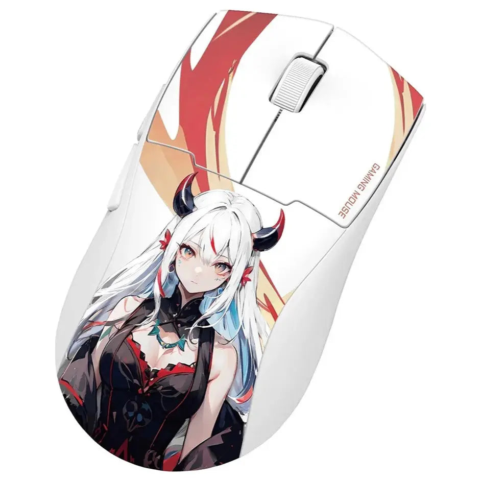 Redragon KING Max M918 AKG PRO Wireless Gaming Mouse, 26000 DPI, White