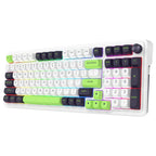 Redragon EISA K686 PRO WBG Mechanical Keyboard, 3-Mode USB-C BT3.0/5.0 2.4GHz, 98 Keys, Mint Mambo Switch, RGB