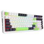 Redragon EISA K686 PRO WBG Mechanical Keyboard, 3-Mode USB-C BT3.0/5.0 2.4GHz, 98 Keys, Mint Mambo Switch, RGB