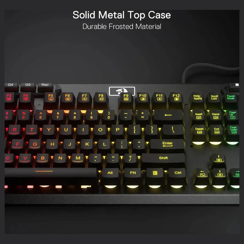 Redragon ADITYA K513 Membrance RGB 5 Macro Keys Keyboard