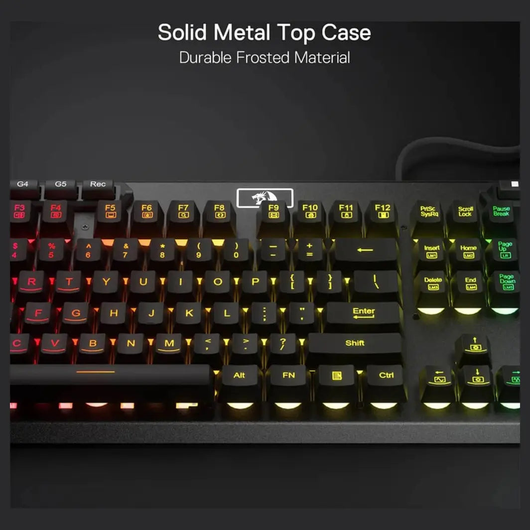 Redragon ADITYA K513 Membrance RGB 5 Macro Keys Keyboard