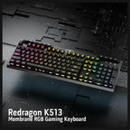 Redragon ADITYA K513 Membrance RGB 5 Macro Keys Keyboard
