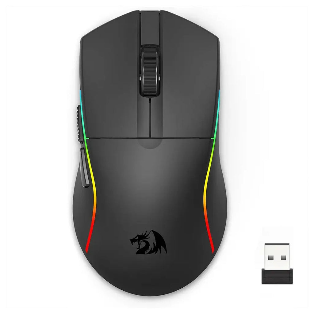 Redragon M816 PRO Deicide Gaming Mouse, Tri-Mode Wireless, 26K DPI, RGB Backlit