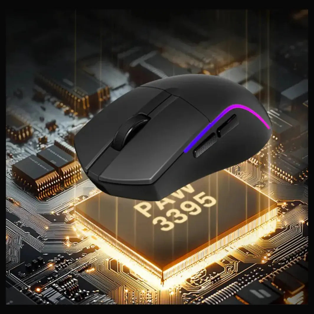 Redragon M816 PRO Deicide Gaming Mouse, Tri-Mode Wireless, 26K DPI, RGB Backlit