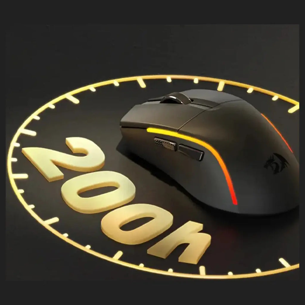 Redragon M816 PRO Deicide Gaming Mouse, Tri-Mode Wireless, 26K DPI, RGB Backlit