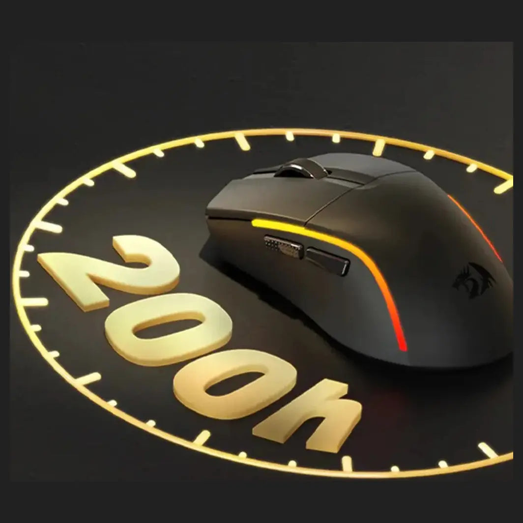 Redragon M816 PRO Deicide Gaming Mouse, Tri-Mode Wireless, 26K DPI, RGB Backlit