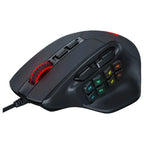 Redragon M811 Aatrox MMO RGB Wired Gaming Mouse 12400 DPI 15 Programmable Buttons Black