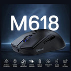 Redragon Azzmach Lite M618 Wireless Gaming Mouse 10K DPI 1K Polling Rate 70g Black