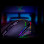 Redragon Centrophorus 2 M601 Wired Gaming Mouse, 7200 DPI, RGB, Black