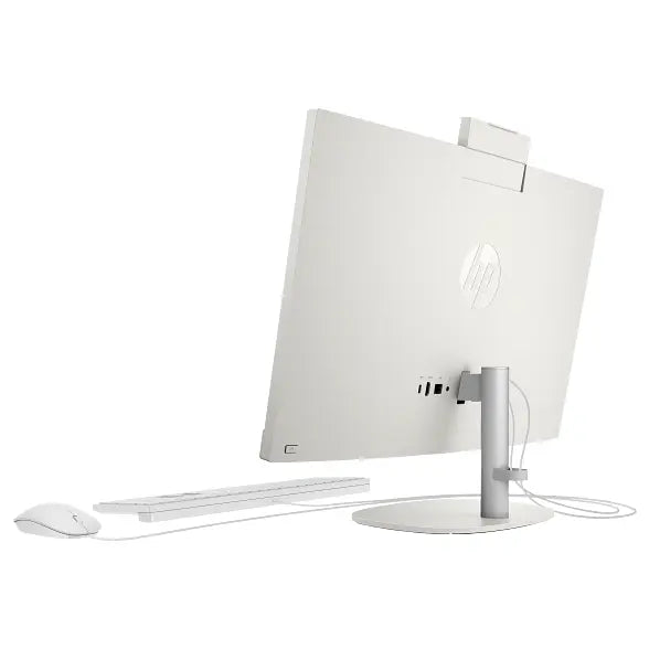 HP 23.8 Inch All-in-One 24-CR0229D PC, Intel Core i5-1334U, 8GB DDR4, 512GB PCIe NVMe M.2 SSD, 23.8 Inch FHD Touch IPS, Shell White